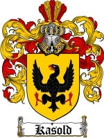 Kasold coat of arms family crest download