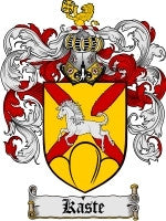Kaste coat of arms family crest download