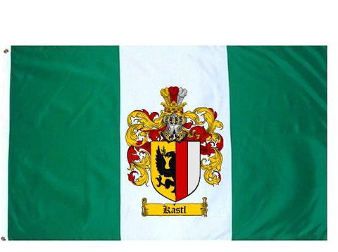 Kastl family crest coat of arms flag