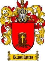 Kasulaitis coat of arms family crest download