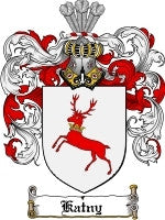 Katny coat of arms family crest download