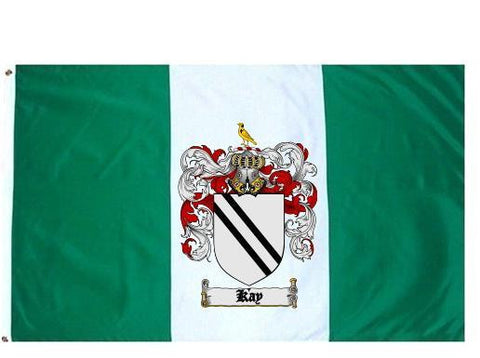 Kay family crest coat of arms flag