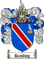 Keasling coat of arms family crest download