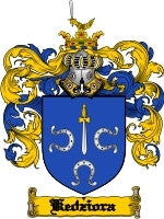 Kedziora coat of arms family crest download