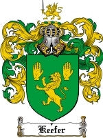 Keefer coat of arms family crest download