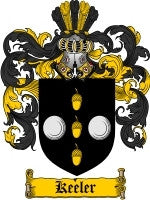 Keeler coat of arms family crest download