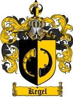 Kegel coat of arms family crest download