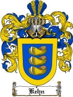 Kehn coat of arms family crest download