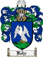 Kehr coat of arms family crest download