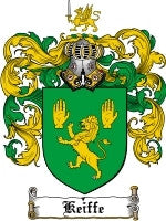 Keiffe coat of arms family crest download