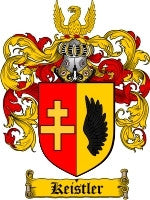 Keistler coat of arms family crest download