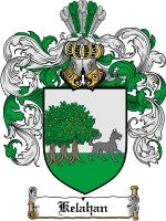 Kelahan coat of arms family crest download