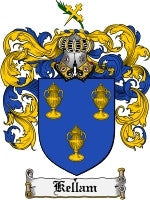 Kellam coat of arms family crest download