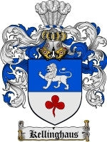 Kellinghaus coat of arms family crest download