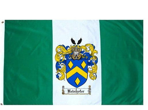 Kelnhofer family crest coat of arms flag