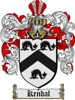 Kendal coat of arms family crest download