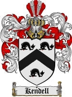 Kendell coat of arms family crest download