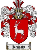 Kenealy coat of arms family crest download