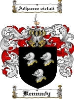 Kennady coat of arms family crest download