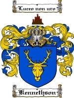 Kennethson coat of arms family crest download