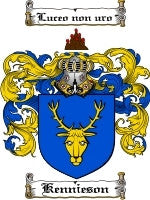 Kennieson coat of arms family crest download