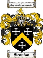 Kennion coat of arms family crest download