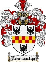 Kennworthy coat of arms family crest download