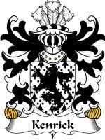 Kenrick coat of arms family crest download