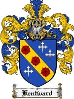 Kentward coat of arms family crest download