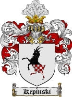 Kepinski coat of arms family crest download
