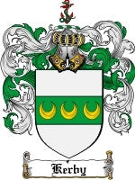Kerby coat of arms family crest download