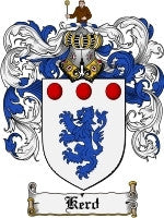 Kerd coat of arms family crest download