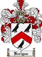 Kerigan coat of arms family crest download