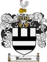 Kerman coat of arms family crest download