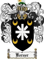 Kerner coat of arms family crest download
