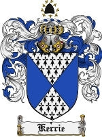 Kerrie coat of arms family crest download