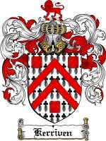 Kerriven coat of arms family crest download