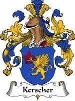 Kerscher coat of arms family crest download