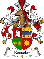 Kesseler coat of arms family crest download