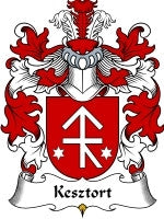 Kesztort coat of arms family crest download