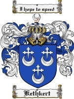 Kethkert coat of arms family crest download