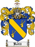 Ketill coat of arms family crest download