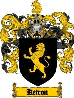 Ketron coat of arms family crest download