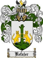Ketzler coat of arms family crest download