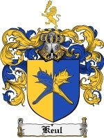 Keul coat of arms family crest download