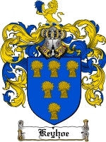 Keyhoe coat of arms family crest download