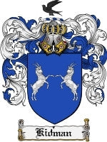 Kidman coat of arms family crest download