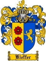 Kieffer coat of arms family crest download