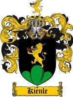 Kienle coat of arms family crest download