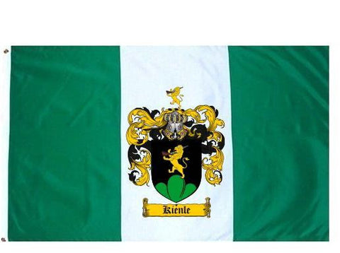 Kienle family crest coat of arms flag